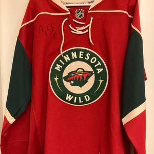 Minnesota Wild Jersey Ryan Suter Autographed